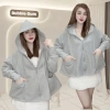 Áo khoác chống nắng Umi cotton dày mịn, form xoè rộng cánh dơi, có túi, UV 3