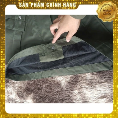 Áo khoác chống nước Hunter cao cấp, thời thượng, chất liệu siêu bền, màu xanh rêu - chỉ 379.000₫ 8 Áo khoác chống nước Hunter cao cấp, thời thượng, chất liệu siêu bền, màu xanh rêu - chỉ 379.000₫ 8
