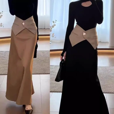 Áo khoác cổ pin vải không đều, thắt lưng rộng, khóa co giãn - 189.200₫ 3 Áo khoác cổ pin vải không đều, thắt lưng rộng, khóa co giãn - 189.200₫ 3