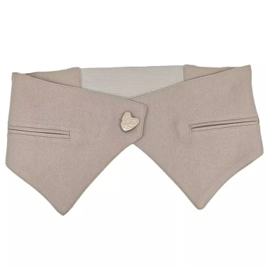 Áo khoác cổ pin vải không đều, thắt lưng rộng, khóa co giãn - 189.200₫ 6 Áo khoác cổ pin vải không đều, thắt lưng rộng, khóa co giãn - 189.200₫ 6