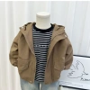 Áo khoác cotton mũ trùm đầu cho bé trai 2-6 tuổi mùa thu, thoáng khí, phong cách nhiệt đới, mát mẻ, thân thiện môi trường 9
