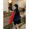 Áo khoác crop top logo thêu form rộng bo xương dây rút MS 02 - Giá 100k, giảm tới 23% thời trang nữ phù hợp mọi dịp 5