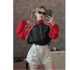 Áo khoác crop top logo thêu form rộng bo xương dây rút MS 02 - Giá 100k, giảm tới 23% thời trang nữ phù hợp mọi dịp 10