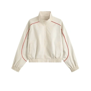 Áo khoác Croptop viền sọc cao cấp Metro, chất gió thoáng mát, bo thun thể thao năng động nữ SNAKA10 - 174.999₫ 8