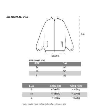 Áo khoác Croptop viền sọc cao cấp Metro, chất gió thoáng mát, bo thun thể thao năng động nữ SNAKA10 - 174.999₫ 9