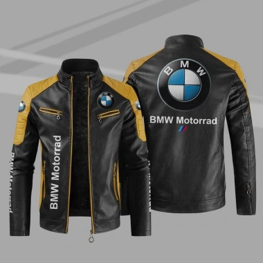Áo khoác da BMW nam chống gió, chống nước, in logo thời trang thu đông - Giá chỉ 875k 4