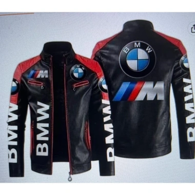 Áo khoác da BMW nam chống gió, chống nước, in logo thời trang thu đông - Giá chỉ 875k 6