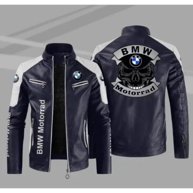 Áo khoác da BMW nam chống gió, chống nước, in logo thời trang thu đông - Giá chỉ 875k 7
