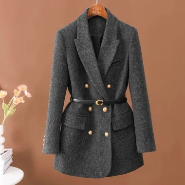 Áo khoác dạ dạng vest cao cấp – Thanh lịch, sang trọng, giá ưu đãi 550.000đ 7