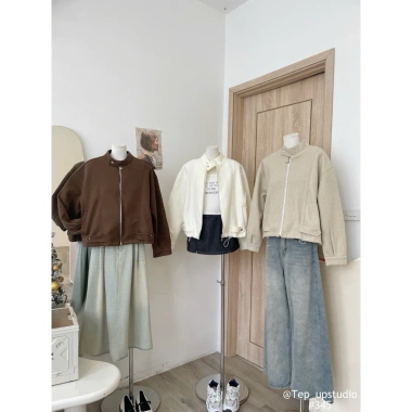Áo khoác dạ ép khuy cổ AKDEKC - ấm áp, thời trang, giảm 20% còn 350.000₫ 4