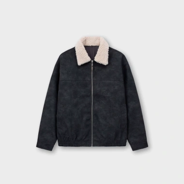 Áo Khoác Da Nam KRIK Boxy PU Polyester Cổ Lông Retro Thời Thượng 499.000₫ AK5.159