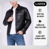 Áo khoác da nam Lados 12.062 lót nhung ấm áp, không bong tróc - Giá ưu đãi 519k