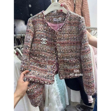 Áo khoác dạ tweed nữ dáng ngắn mác Senduodu hàng QCCC giảm giá 666.000 VND 2 Áo khoác dạ tweed nữ dáng ngắn mác Senduodu hàng QCCC giảm giá 666.000 VND 2
