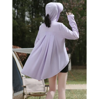 Áo khoác dài bảo vệ nắng UV cho nữ Mượt, thoáng khí, chống nắng, giá 218.694₫ 4 Áo khoác dài bảo vệ nắng UV cho nữ Mượt, thoáng khí, chống nắng, giá 218.694₫ 4