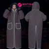 Áo khoác dài mùa đông nam nữ MATINA KP160 chống gió, lạnh, nước, lót nỉ ấm dày - Giá chỉ 399.000 VND 2