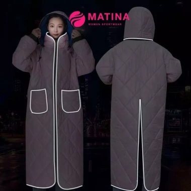 Áo khoác dài mùa đông nam nữ MATINA KP160 chống gió, lạnh, nước, lót nỉ ấm dày - Giá chỉ 399.000 VND
