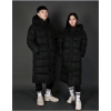 Áo khoác dài unisex xuất Hàn, phao mềm mịn, chống nước, siêu ấm, giảm giá 775k 5