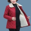 Áo khoác đệm cotton lông cừu dày thời trang thu đông cho phụ nữ trung niên, 548,277₫ 6
