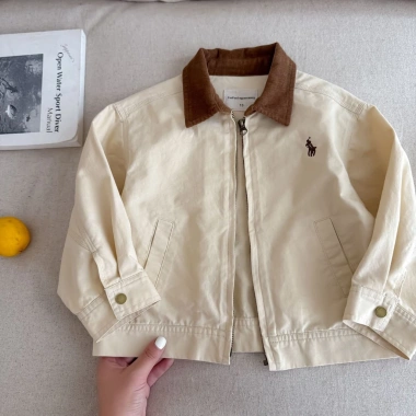 Áo khoác denim bé 0-3 tuổi mùa thu, thoáng khí, phong cách sang trọng - Giá 295.258 VND