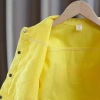 Áo khoác denim bé gái Hàn Quốc mùa thu thời trang, cotton ấm áp, giảm giá 17% 8