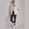 Áo khoác DKNY thể thao lót nỉ trắng - Dạo phố, công sở, du lịch, chỉ 350.000₫