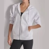 Áo khoác DKNY thể thao lót nỉ trắng - Dạo phố, công sở, du lịch, chỉ 350.000₫ 3