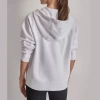 Áo khoác DKNY thể thao lót nỉ trắng - Dạo phố, công sở, du lịch, chỉ 350.000₫ 5