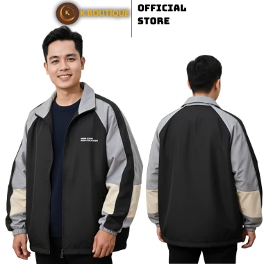Áo khoác dù 2 lớp nam nữ thời trang - Gió phối màu cá tính, chống nước và giữ ấm, chỉ 112.000₫ 2
