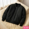 Áo khoác dù bomber nam nữ HAVADO M1 đen 2 lớp cao cấp, dáng bóng chày - Giá 438.000đ