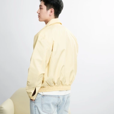 Áo khoác dù boxy Nigo độn vai 3 lớp đen túi trong dày dặn form đứng Giá 190.000 VND 3
