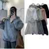 Áo khoác dù chống nắng, trượt nước cực tốt, dây kéo sọc, form unisex nam nữ, nón 2 lớp thoáng mát - 136k