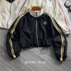 Áo khoác dù gió lửng croptop 2 lớp cổ cao phối màu - bomber nữ Tady Shop AKD-020 giảm còn 179k 6