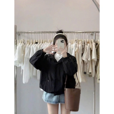 Áo khoác dù gió nhăn nón to, nút bấm 2 bên, túi đa năng – Siêu nhẹ, giá chỉ 138k