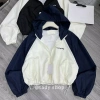 Áo Khoác Dù Gió Nữ Dáng Lửng 2 Lớp Lót Lưới Mũ Trùm Đầu Croptop Basic AKD-027 Giá 179k 5