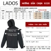 Áo khoác dù nam LADOS-12.120, nón tháo rời, dày dặn, lót dù, túi trong rộng, mạnh mẽ 8