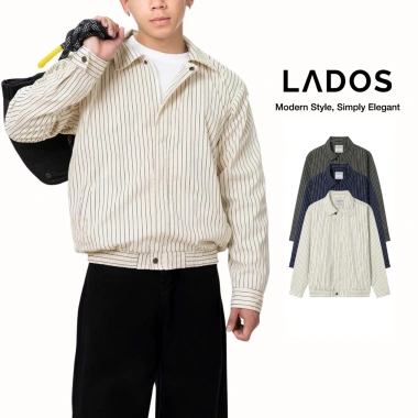 Áo khoác Dù nam LADOS-2.129 kẻ sọc, cổ bẻ, lót dù, túi trong, đẹp chuẩn, giảm 20% 2 Áo khoác Dù nam LADOS-2.129 kẻ sọc, cổ bẻ, lót dù, túi trong, đẹp chuẩn, giảm 20% 2