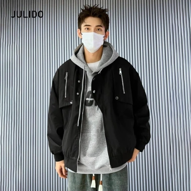 Áo khoác dù nam nữ hai lớp hottrend JULIDO - Giá rẻ 159.000₫, chống nước, nhẹ