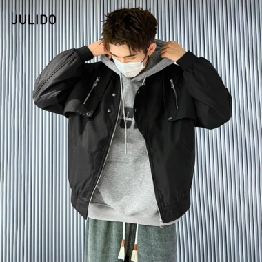 Áo khoác dù nam nữ hai lớp hottrend JULIDO - Giá rẻ 159.000₫, chống nước, nhẹ