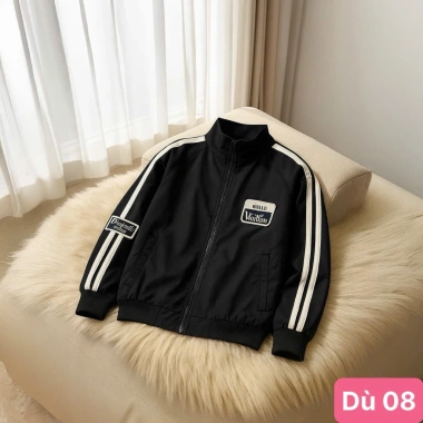 Áo khoác dù nam nữ HAVADO M2 đen 2 lớp cao cấp, form bomber bóng chày, giá 188k