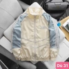 Áo khoác dù nam nữ xanh 3 sọc trắng 2 lớp cao cấp form bomber - Havado M28 mới 169k 8