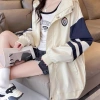 Áo khoác dù nữ có nón phối màu, vải ép 3 lớp trẻ trung - Giá 145.000đ