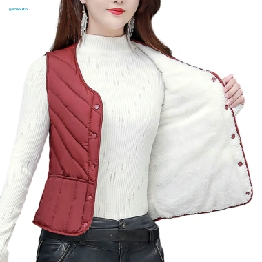 Áo khoác ghi lê ôm dáng, cổ chữ V, không tay cài nút - Thời trang mùa đông ấm áp cho nữ, giảm còn 257.321₫ 7 Áo khoác ghi lê ôm dáng, cổ chữ V, không tay cài nút - Thời trang mùa đông ấm áp cho nữ, giảm còn 257.321₫ 7