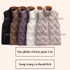 Áo khoác ghi lê phao nữ OBBM MS616 chần bông giữ nhiệt, thanh lịch cho mẹ 220k 7