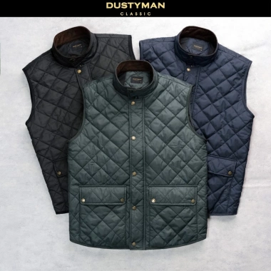 Áo Khoác Gile Nam Dustyman Beaton 3 Lớp Chần Bông Lịch Lãm Giữ Ấm Giá 683.000₫