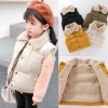 Áo Khoác Gile Phao Lót Lông Cừu AK05 cho Bé Gái - ShuBim Kids Giá 179k Giảm Giá