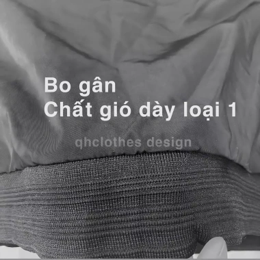 Áo khoác gió 2 lớp 5D ĐẠI SỨ chất dày bo gân - Jacket Menswear GIOCHU giảm giá 125k
