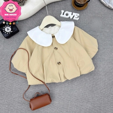 Áo khoác gió 2 lớp cổ bèo cho bé gái 10-30kg dưới 1m2 – Thu Đông xinh xắn, chỉ 159.000₫ 5 Áo khoác gió 2 lớp cổ bèo cho bé gái 10-30kg dưới 1m2 – Thu Đông xinh xắn, chỉ 159.000₫ 5