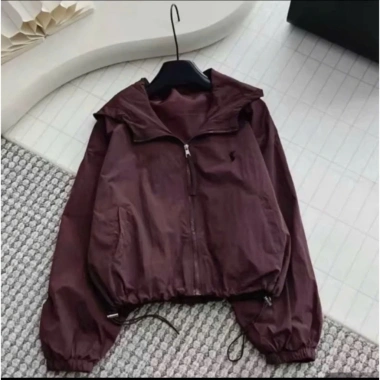 Áo khoác gió 2 lớp From vừa, mũ dây rút, chắn gió, cản nắng, kháng nước nhẹ, giá 89.999₫ 2