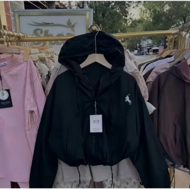 Áo khoác gió 2 lớp From vừa, mũ dây rút, chắn gió, cản nắng, kháng nước nhẹ, giá 89.999₫ 6