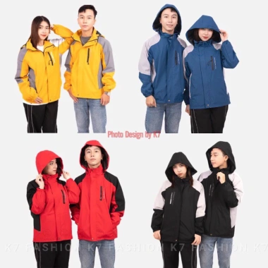 Áo khoác gió 2 lớp nam nữ phối màu thời trang – Chống nước, cản gió, cản bụi, giá 29.000đ